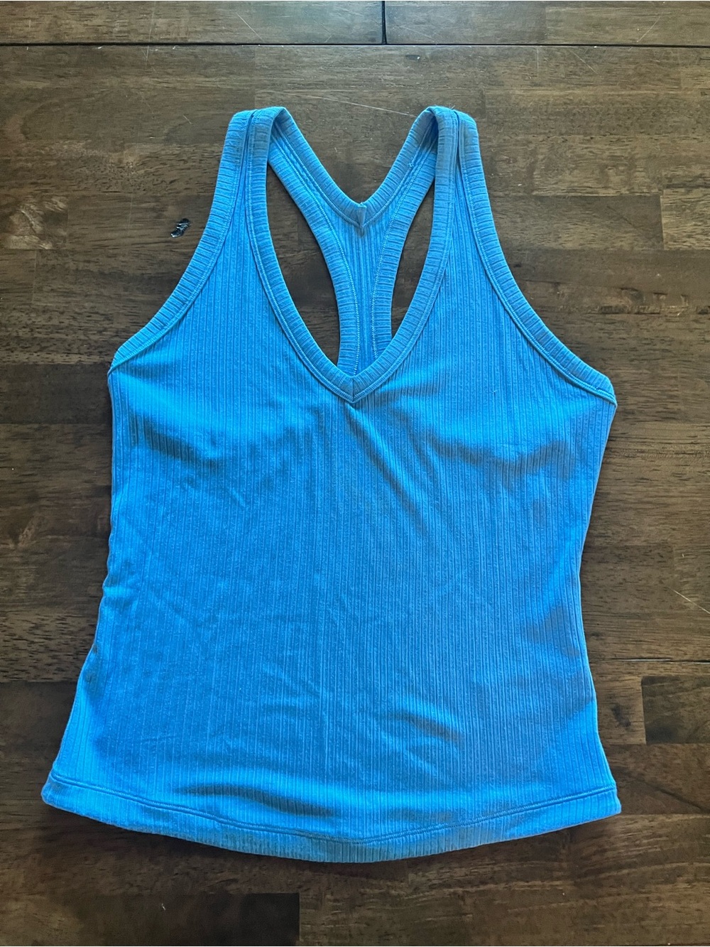 Athleta Ribbed Racerback Tank Top, Size Small